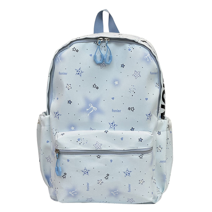 Casual Star-Patterned School Backpack Kalsten