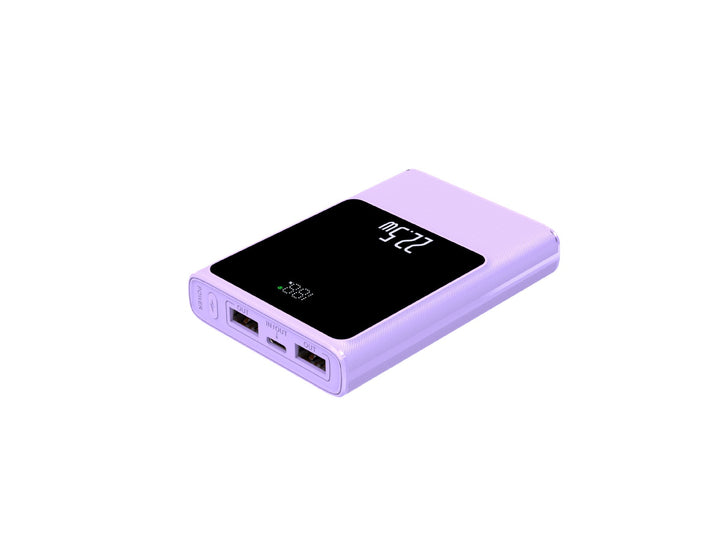 Portable power bank with smart LCD display and dual USB ports Kalsten