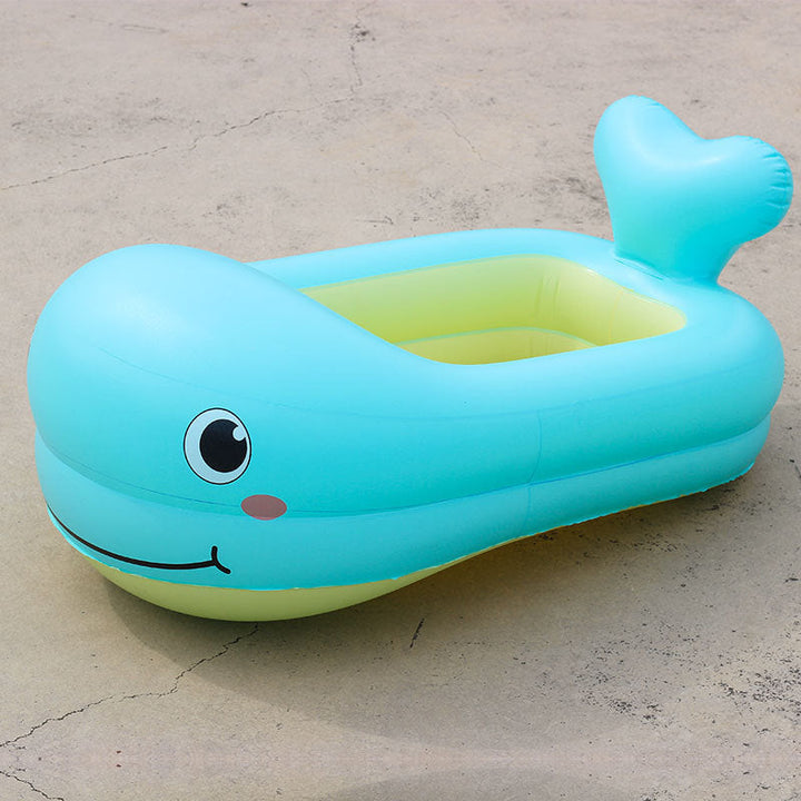 Women Inflatable Bathtub Lounge in the Shape of a Whale Kalsten