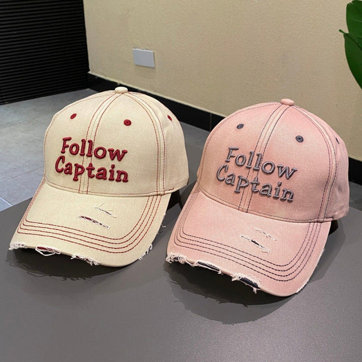 Men's Distressed Vintage Baseball Cap Kalsten