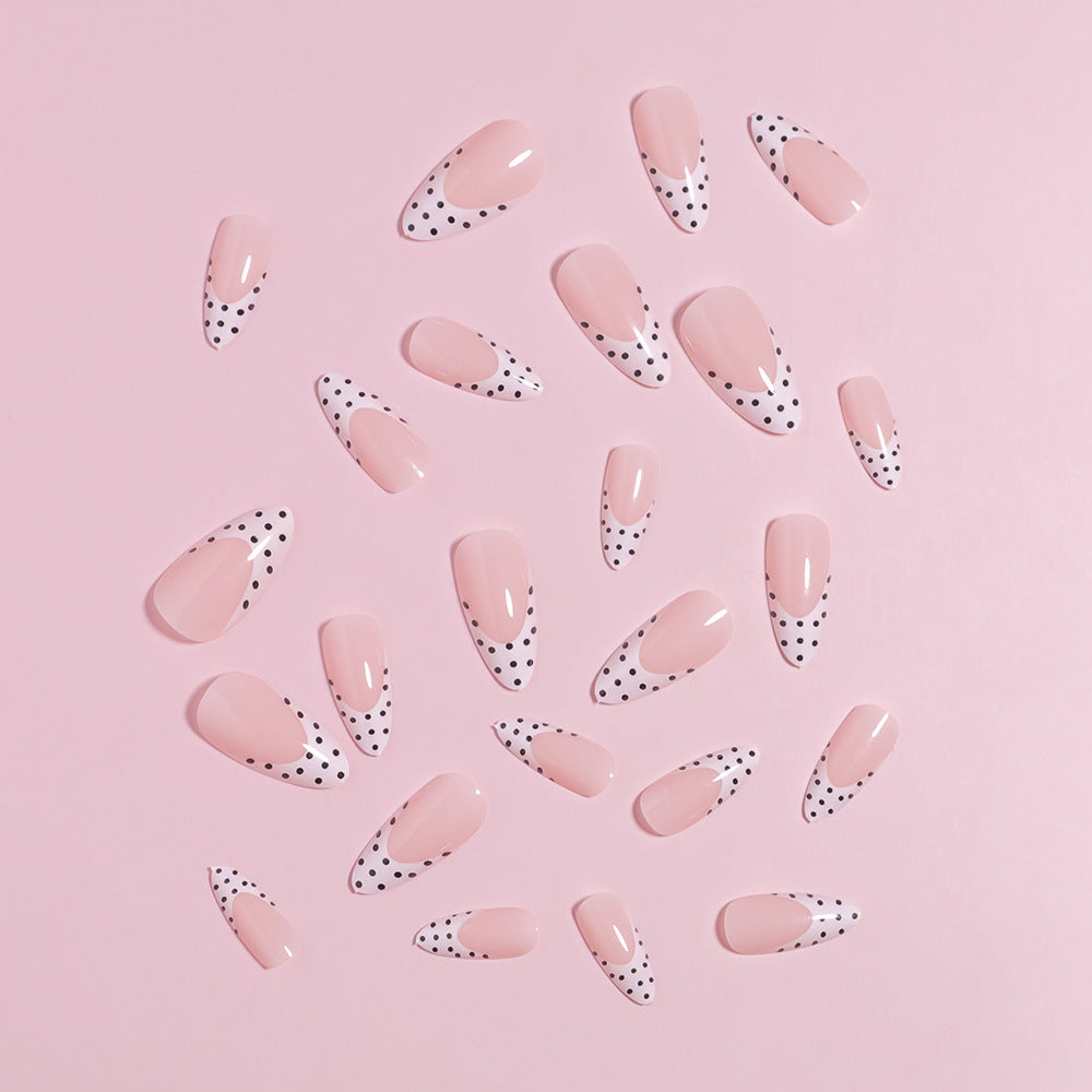 Stylish Polka Dot Design Press-On Nails Kalsten