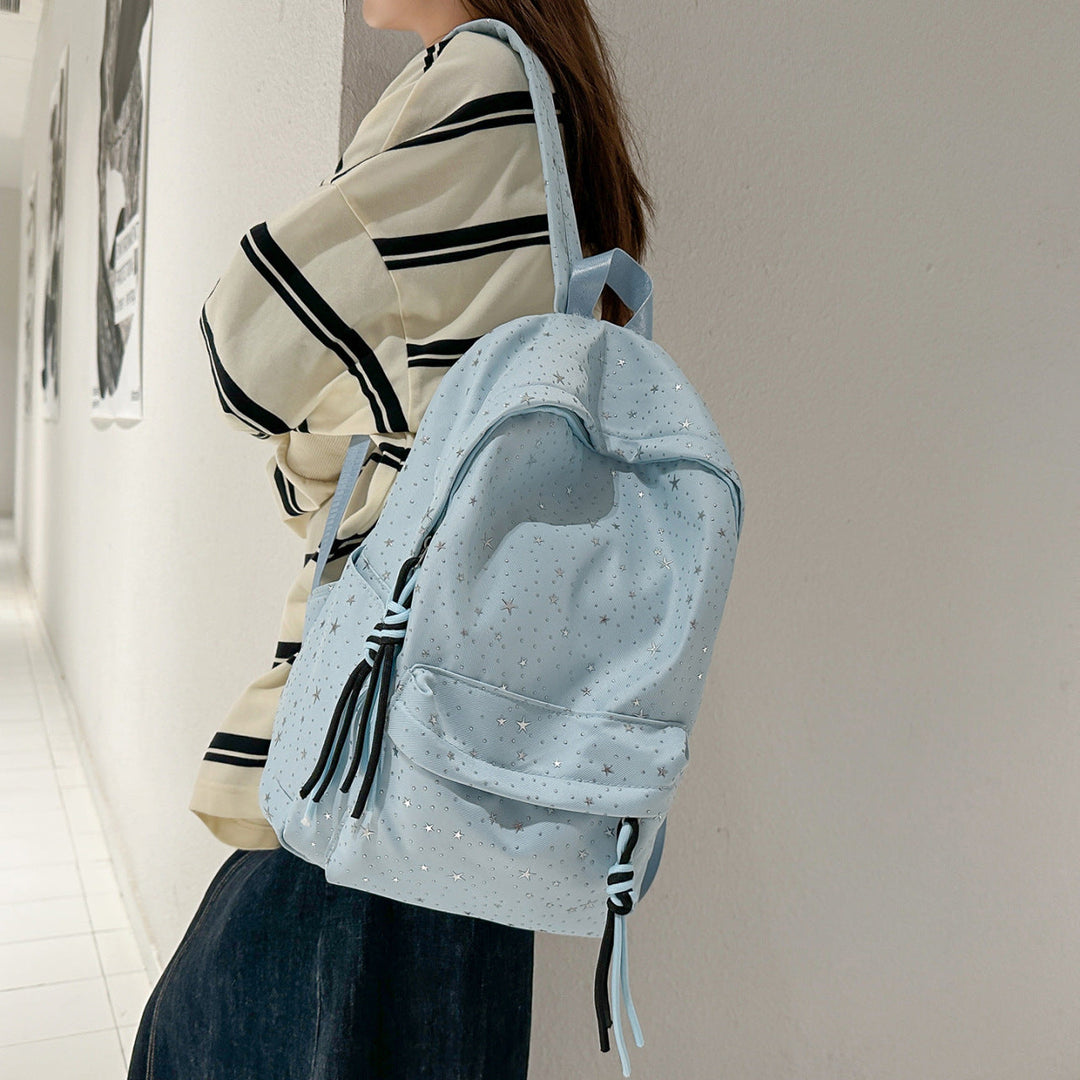 Stylish star motif backpack Kalsten