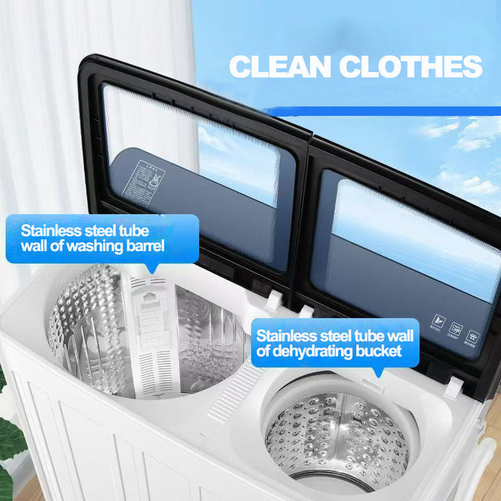 Compact washing machine with multifunctional spin and wash function Kalsten