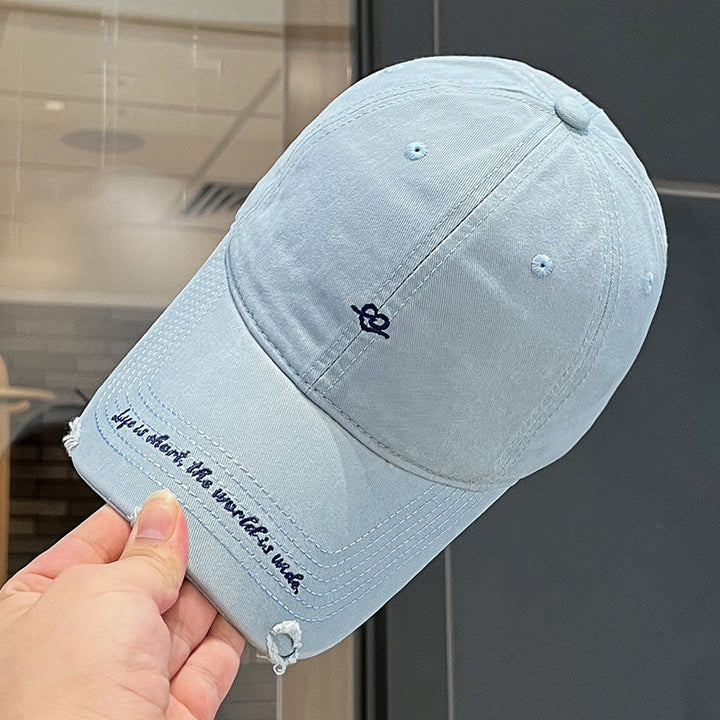 Women's Distressed Vintage Style Baseball Cap Kalsten