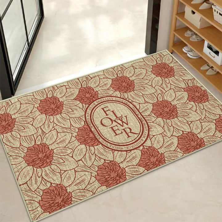 Decorative Star-patterned Bath Mat Kalsten