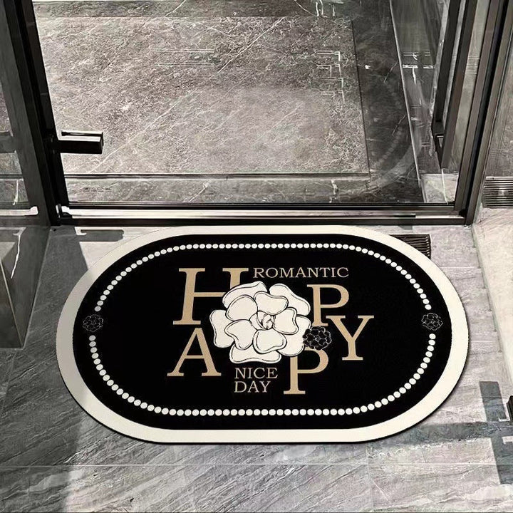 Elegant Round Entrance Mat