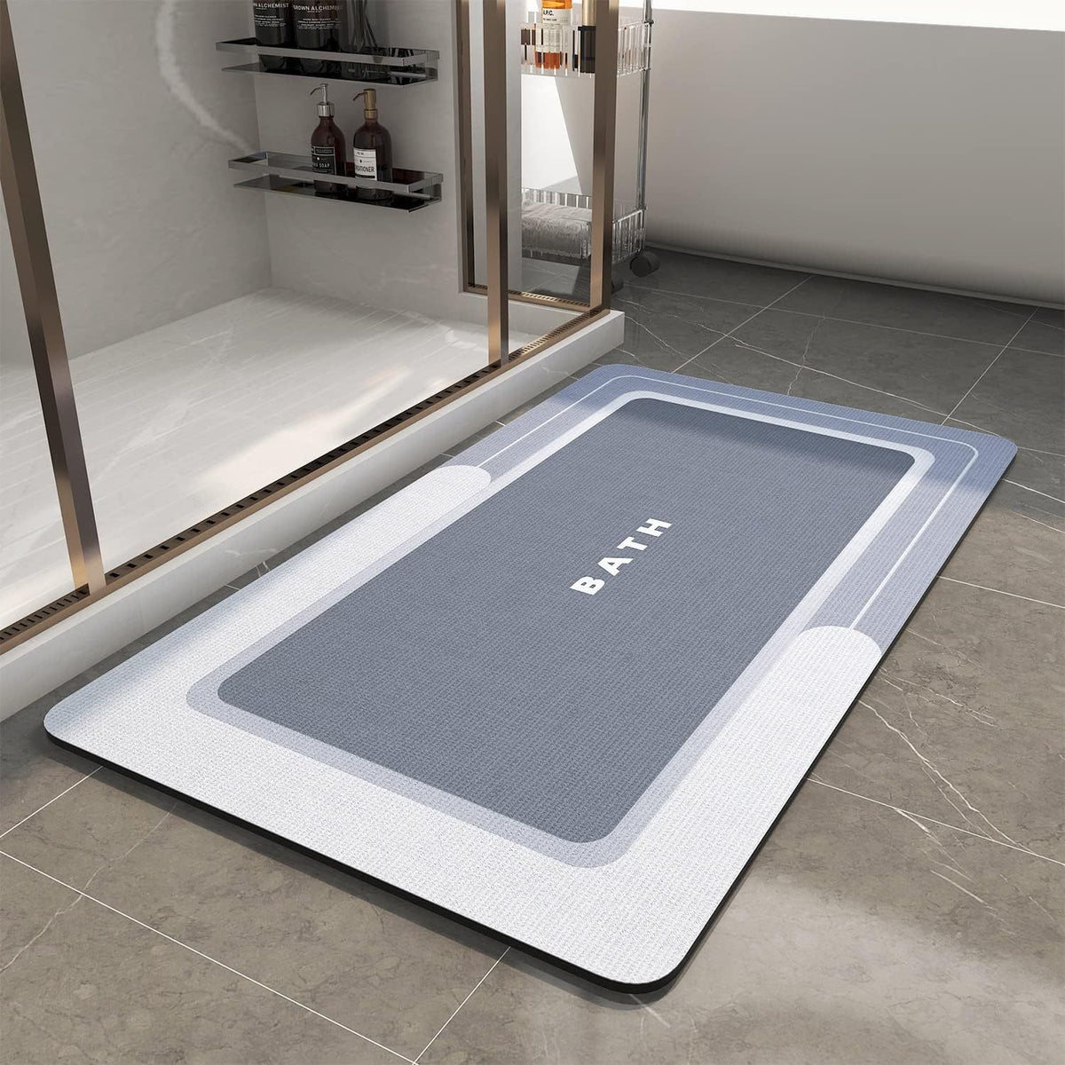 Comfortable Non-Slip Bath Mat Acalora