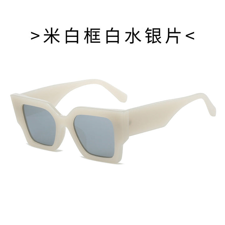 Ladies fashionable square sunglasses with wide frame and UV protection Kalsten
