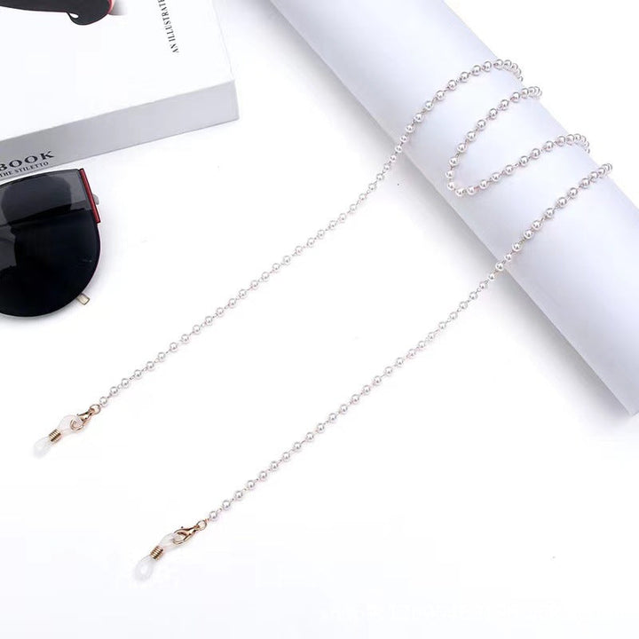 Beaded Eyewear Chain with Secure Fastening Kalsten