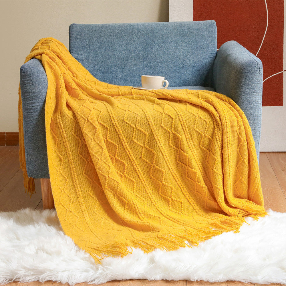 Textured Knit Scarf Kalsten