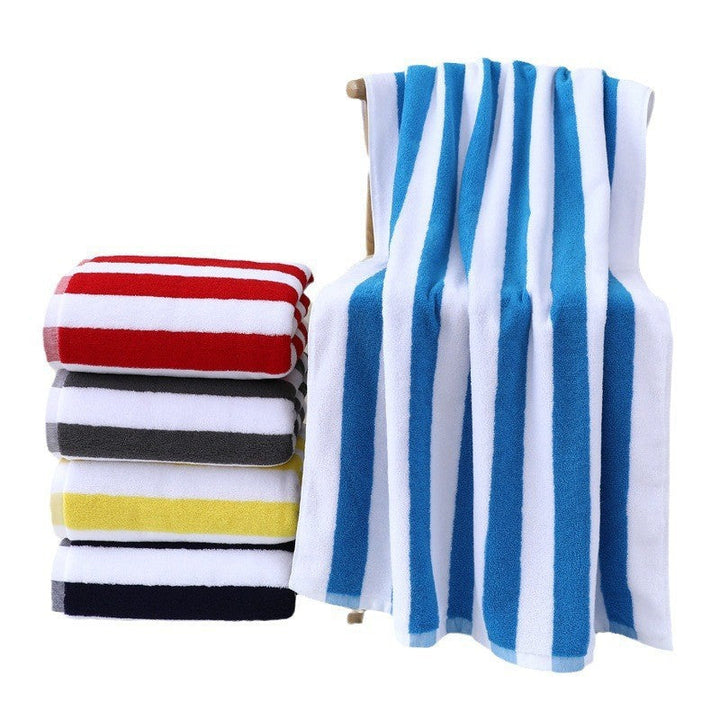 Premium Bath Towel With Elegant Stripe Pattern Kalsten
