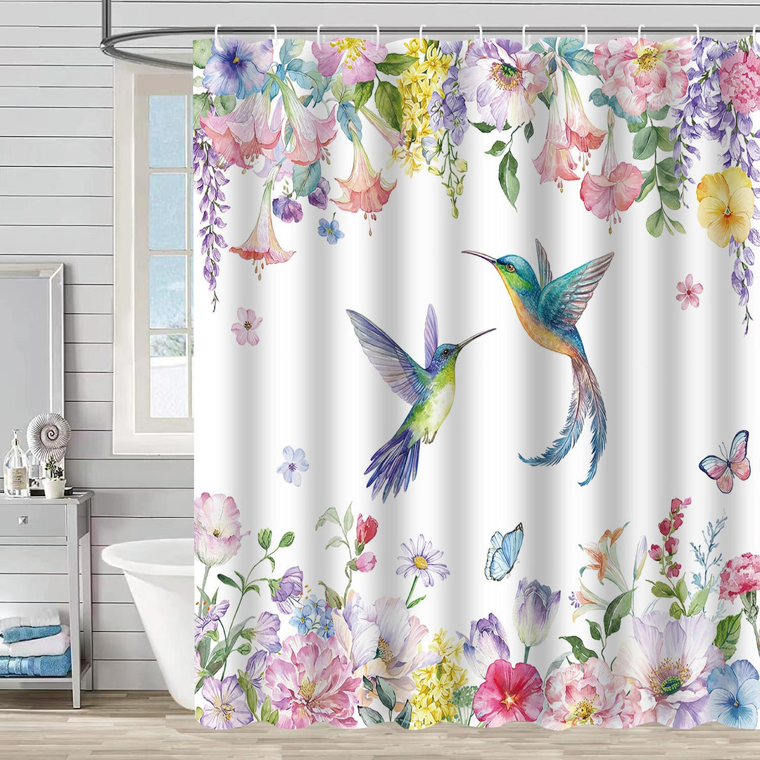 Nature-Inspired Shower Curtain Kalsten