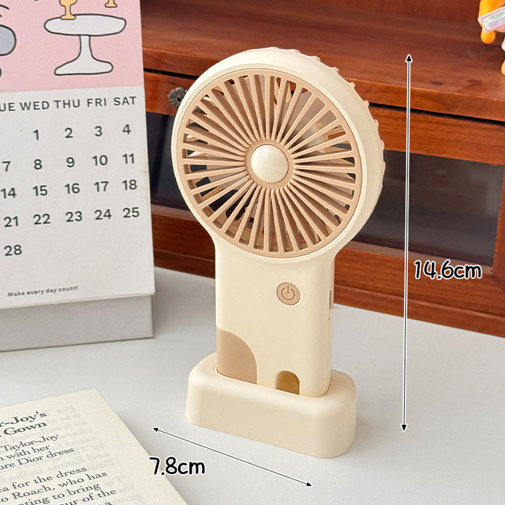Portable USB Hand Fan with Stand Base Kalsten