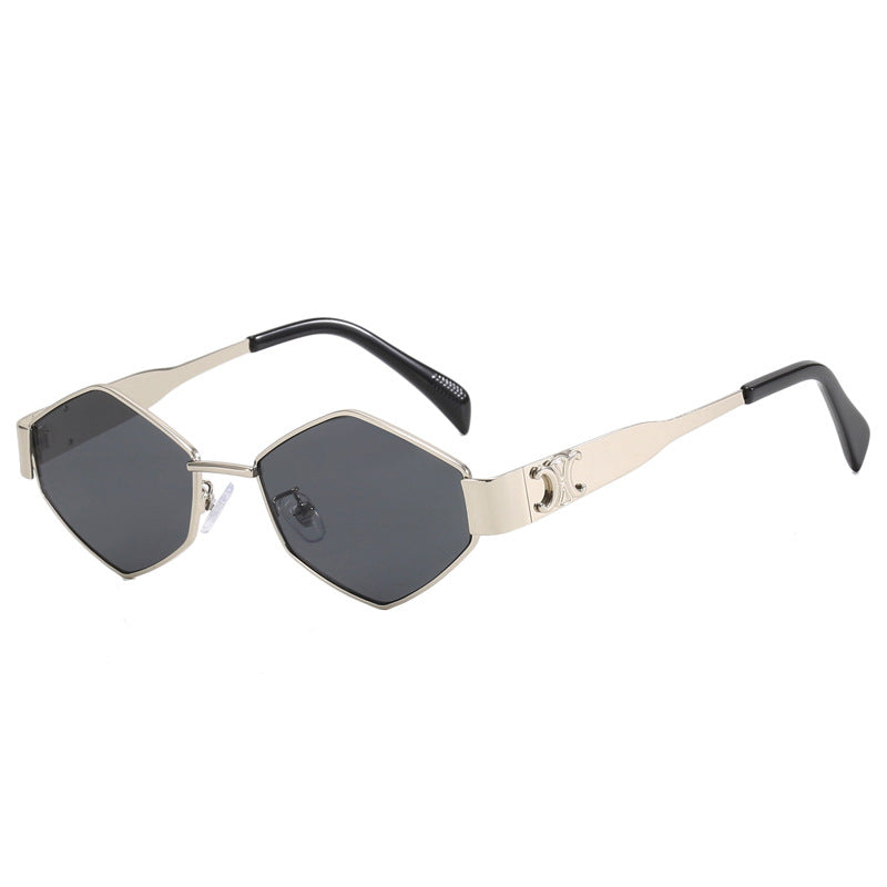 Fashionable sunglasses in hexagonal design Kalsten