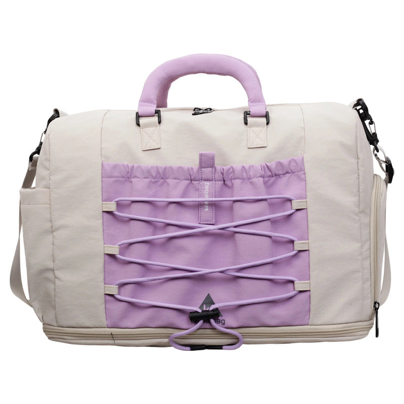 Women's Multifunctional Sports and Travel Bag with Elastic Details Kalsten