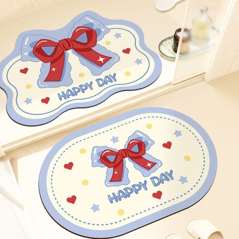 Decorative Bath Mat Kalsten
