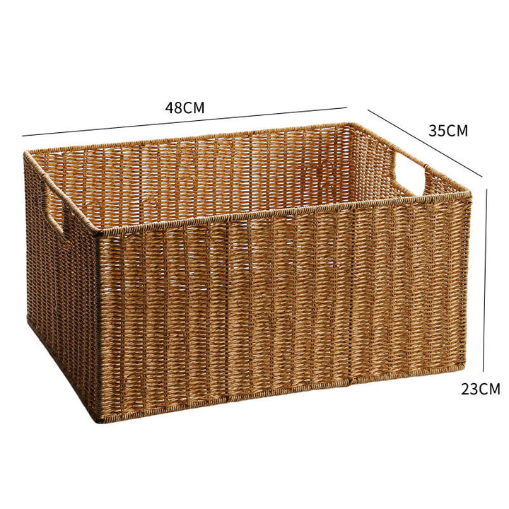 Premium Handwoven Square Storage Basket Kalsten