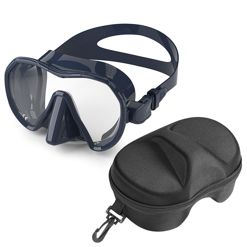 Diving mask with wide field of vision and comfortable wearing comfort Kalsten