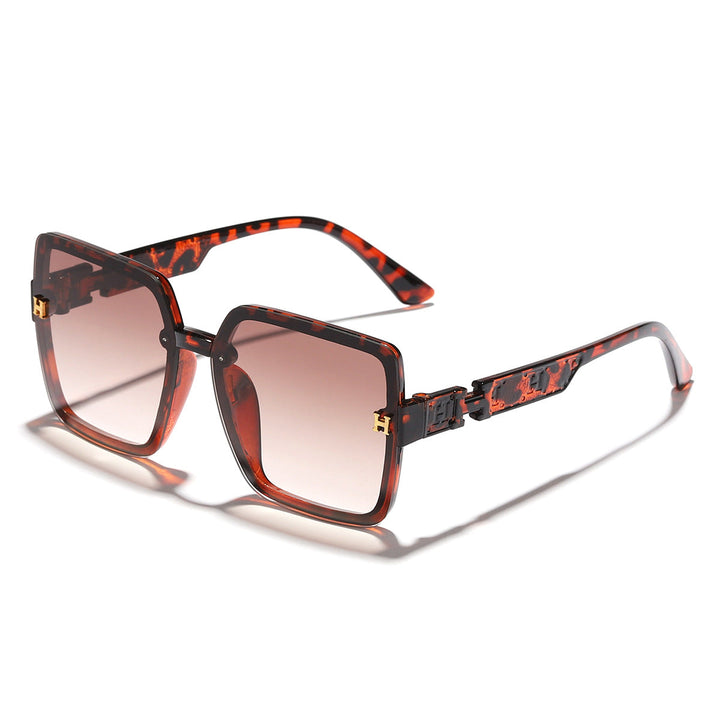 Women's oversized fashionable sunglasses with elegant gradient Kalsten