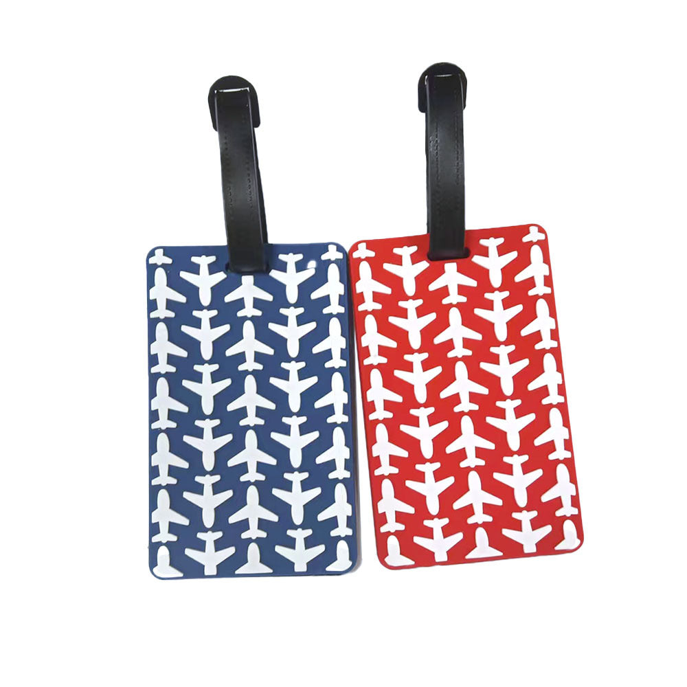 Unisex luggage tag in modern airplane design Kalsten