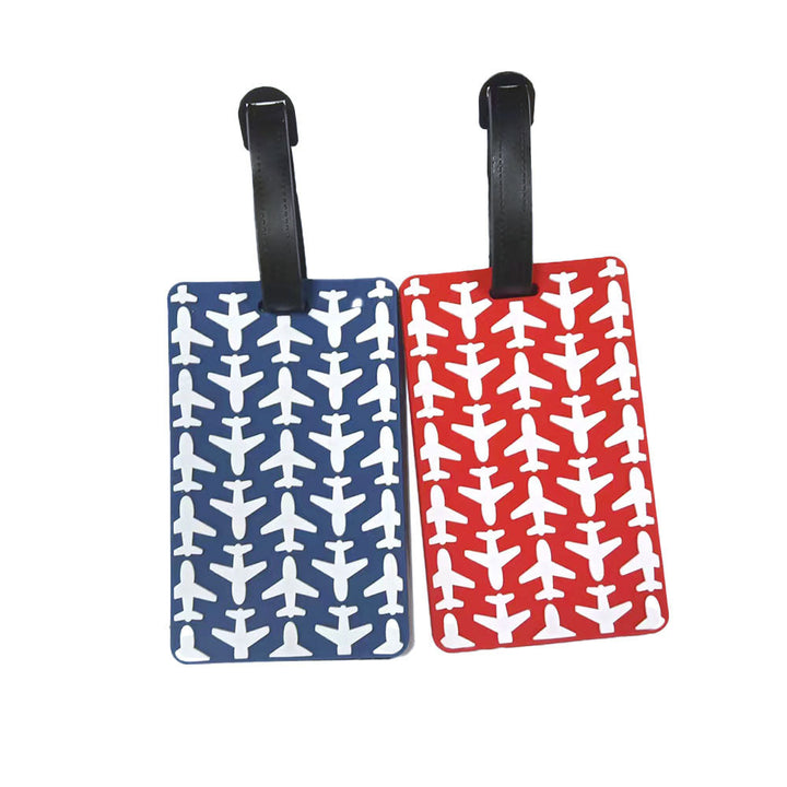 Unisex luggage tag in modern airplane design Kalsten