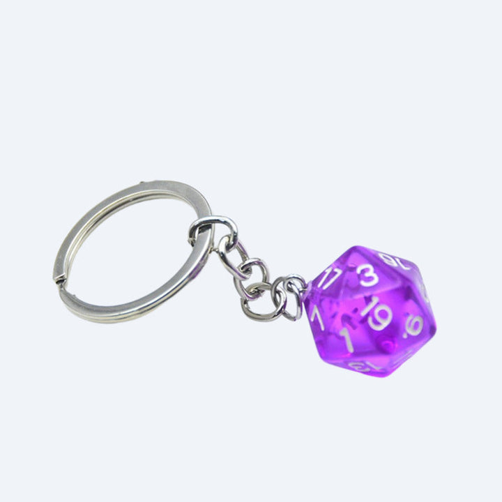 Dice-Themed Keychain Kalsten