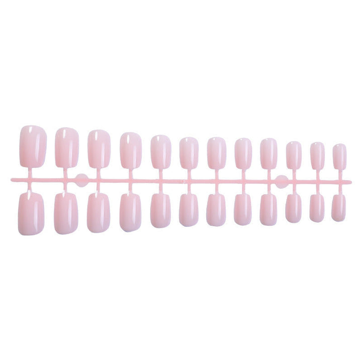 Glossy Square-Cut Press-On Nail Set Kalsten