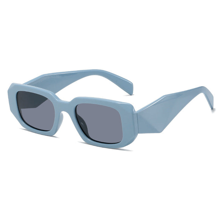 Women’s square designer sunglasses with modern accented frame Kalsten