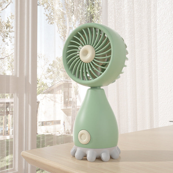 Unisex Handheld Fan with Flexible Tilt Angle Kalsten