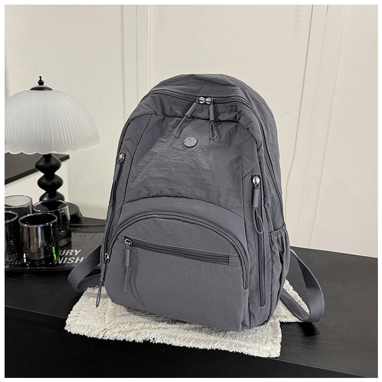 Multi-Compartment Casual Hiking School Backpack