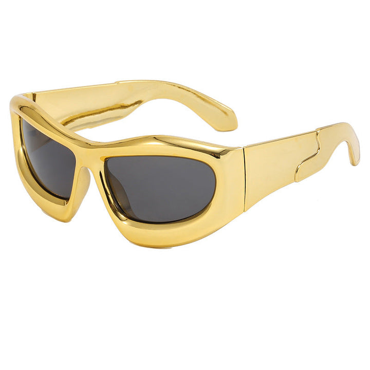 Women's Sporty Sunglasses with Robust, Geometric Frame Design Kalsten