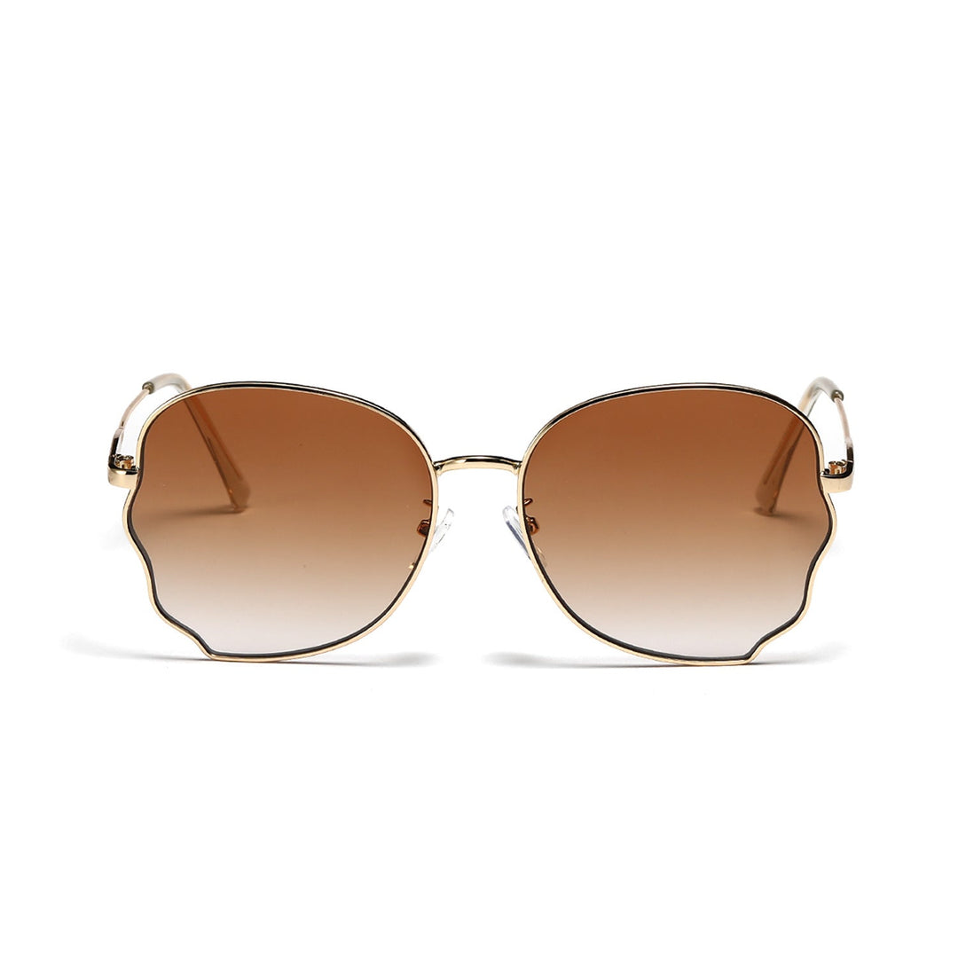 Ladies elegant oversized sunglasses with protective frame Kalsten