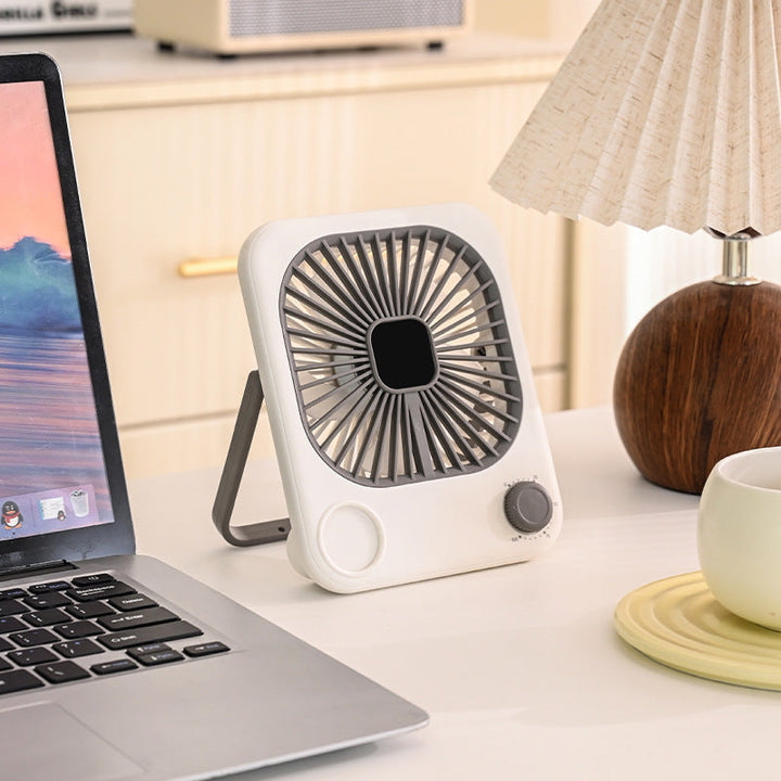 Ladies Portable Table Fan with Variable Speed Levels Kalsten