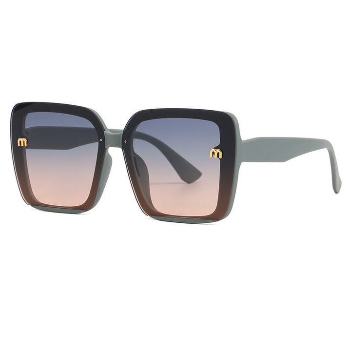 Women's oversized square sunglasses with elegant frame Kalsten