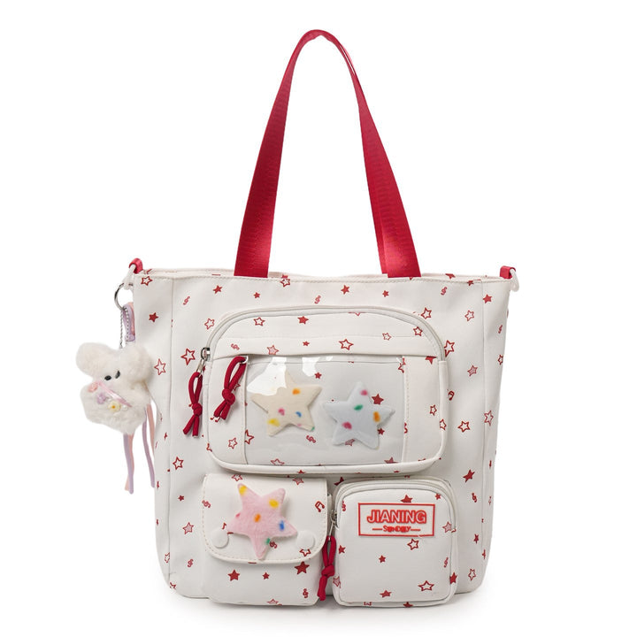 Starry-Themed Multi-Pocket Backpack Kalsten