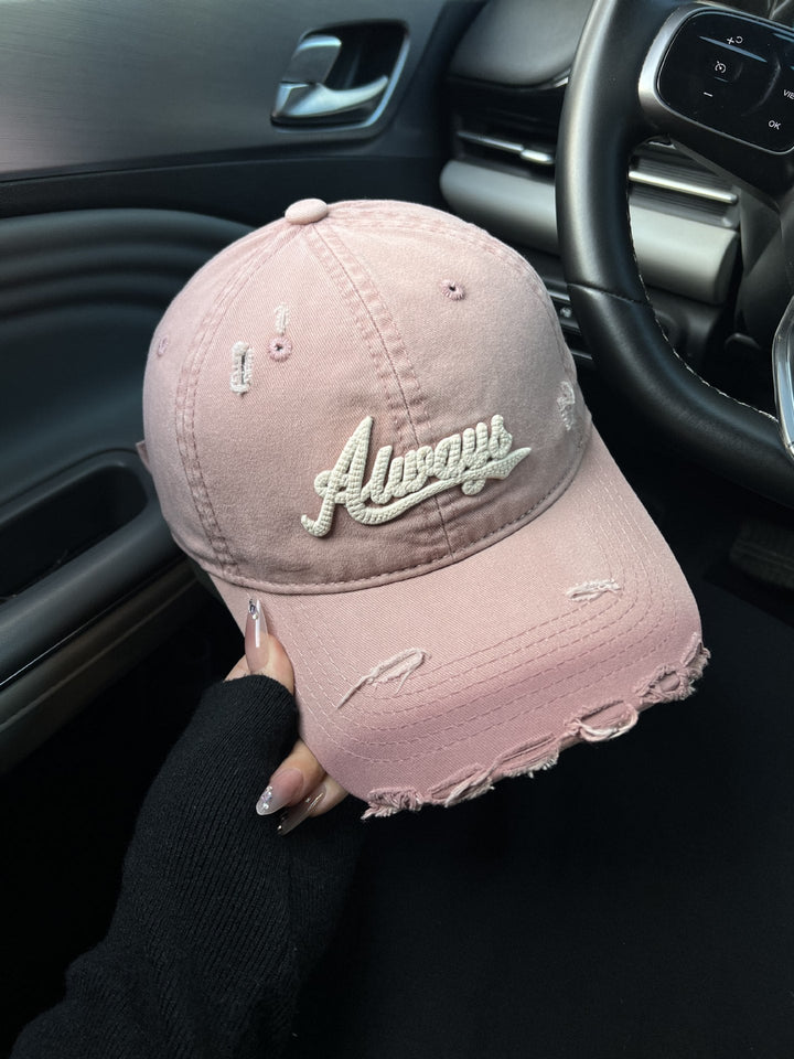Women's Distressed Graphic Baseball Cap Kalsten