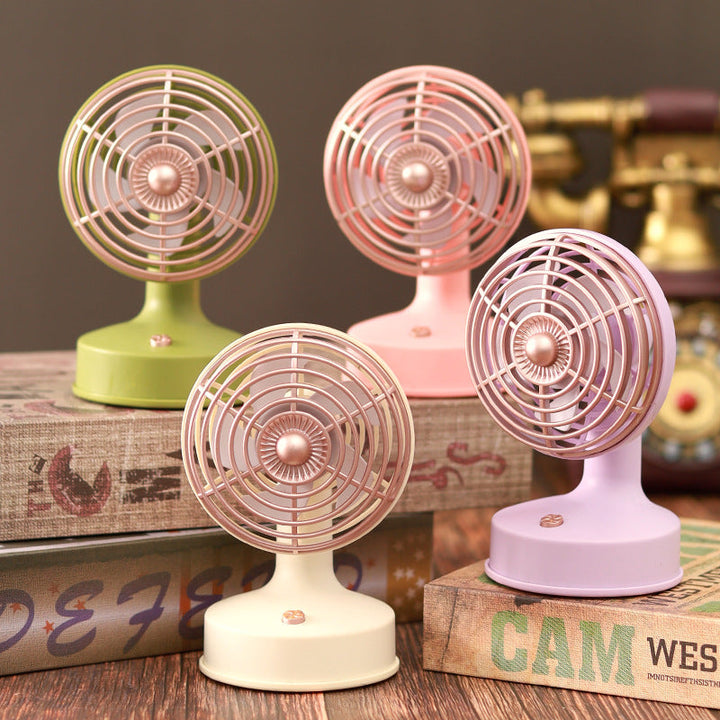 Women Portable Table Fan with Flexible Tilt Adjustment Kalsten