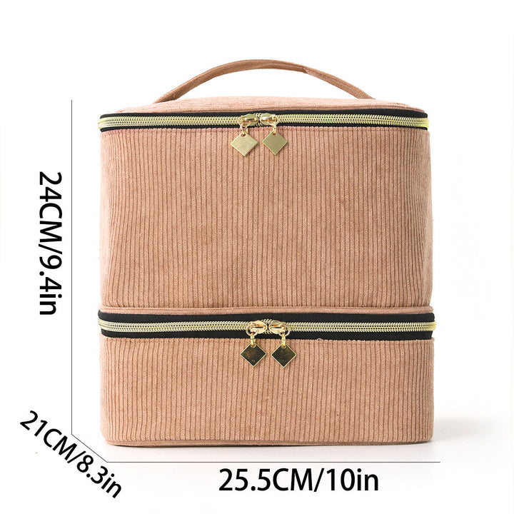 Cosmetic organizer with intelligent compartment system Kalsten