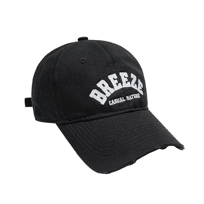 Men's Casual Distressed Cotton Cap Kalsten