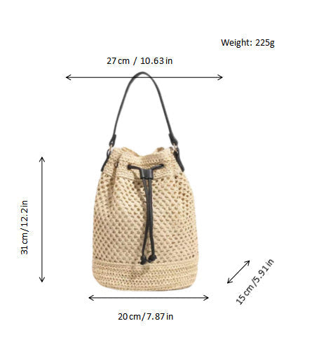 Light Macrame Tote Bag Kalsten