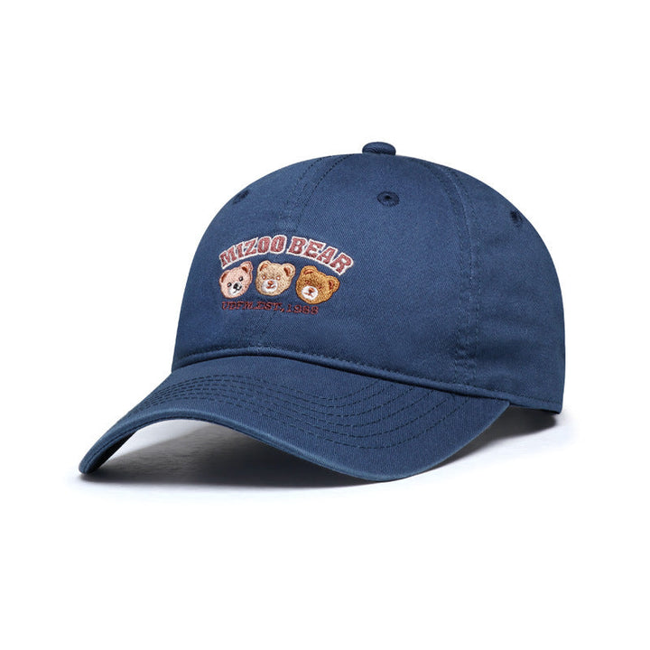 Women's playful cotton cap with embroidered animal design Brehn