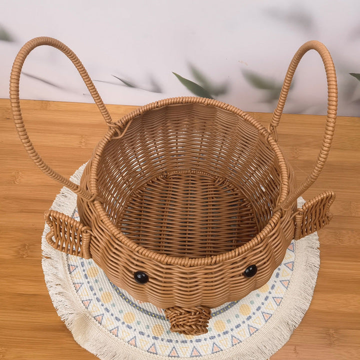 Women Diamond-shaped Handheld Basket Kalsten