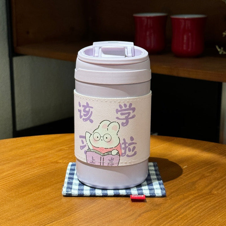 Women's Insulated Thermo Mug with Cute Animal Design Kalsten