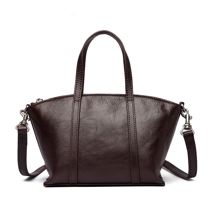 Textured Leather Handbag Kalsten