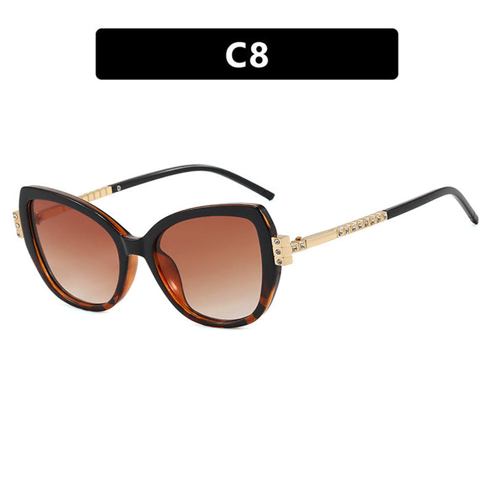 Women oversized sunglasses with protective UV filter and elegant accents Kalsten