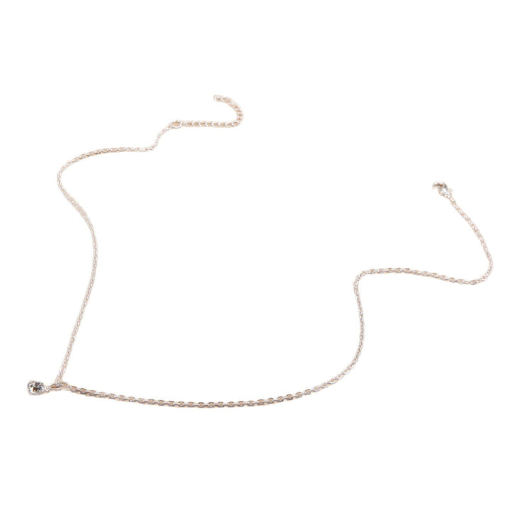 Minimalist Adjustable Chain Necklace Kalsten