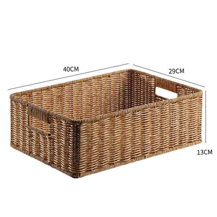 Rectangular Handwoven Storage Organizer Kalsten