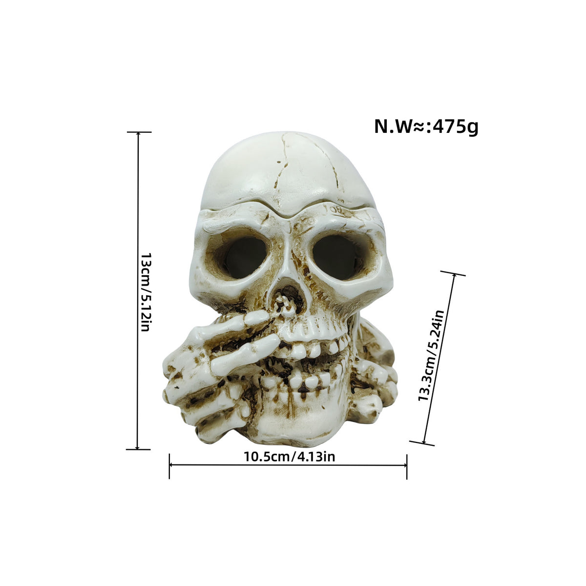 Romantic Skeleton Figure Acalora