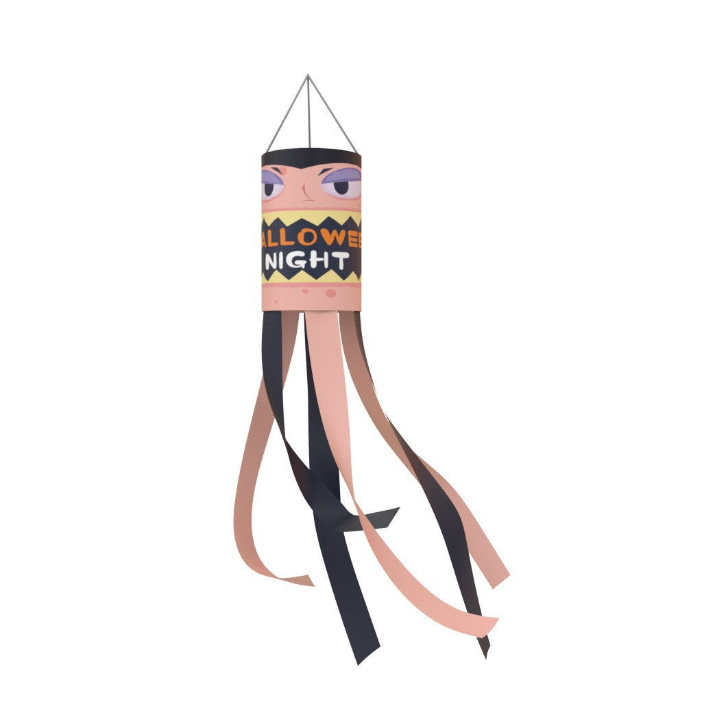 Unisex nan patriotic American flag windsock with long trailing streamers and reinforced hanging loop Kalsten