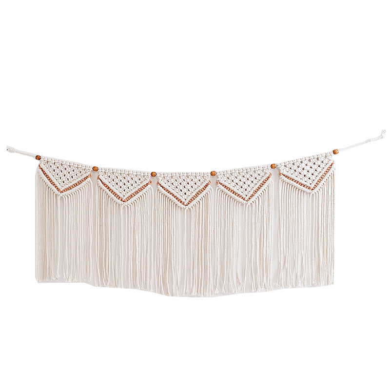Macrame Wall Hanging Tapestry with Decorative Fringe Acalora